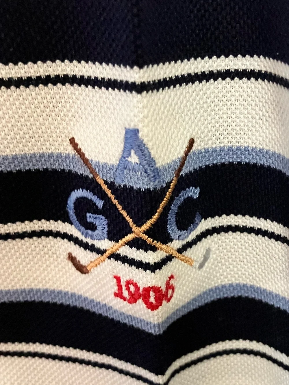 Vintage 90s Polo Golf Ralph Lauren Birdseye Stripe Polo Shirt-Mens M (EUC)